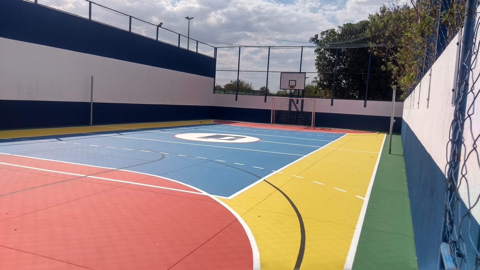 Saber Mais Sobre Pintura quadra de basquete Brasília DF