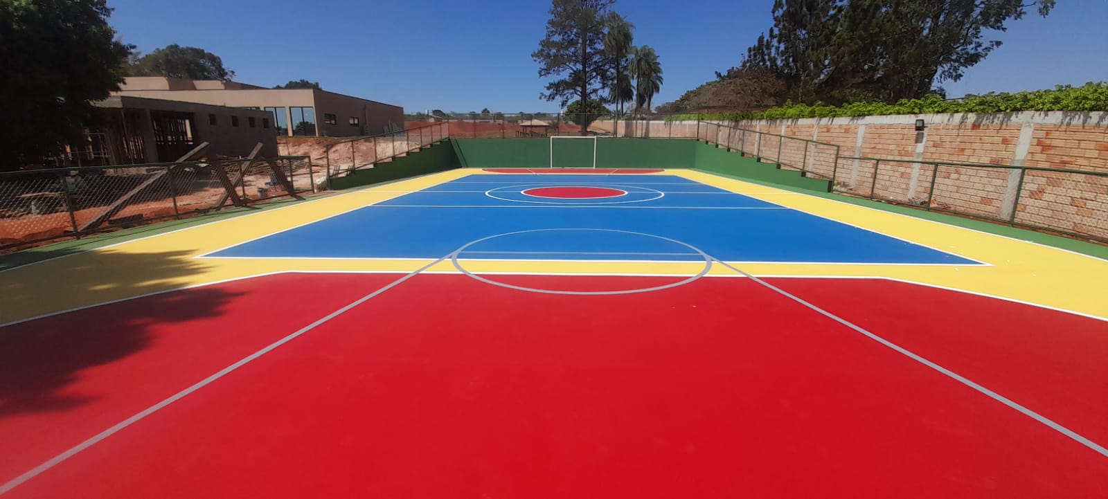 Quem faz ou Onde Encontrar Pintura quadra de basquete Brasília DF