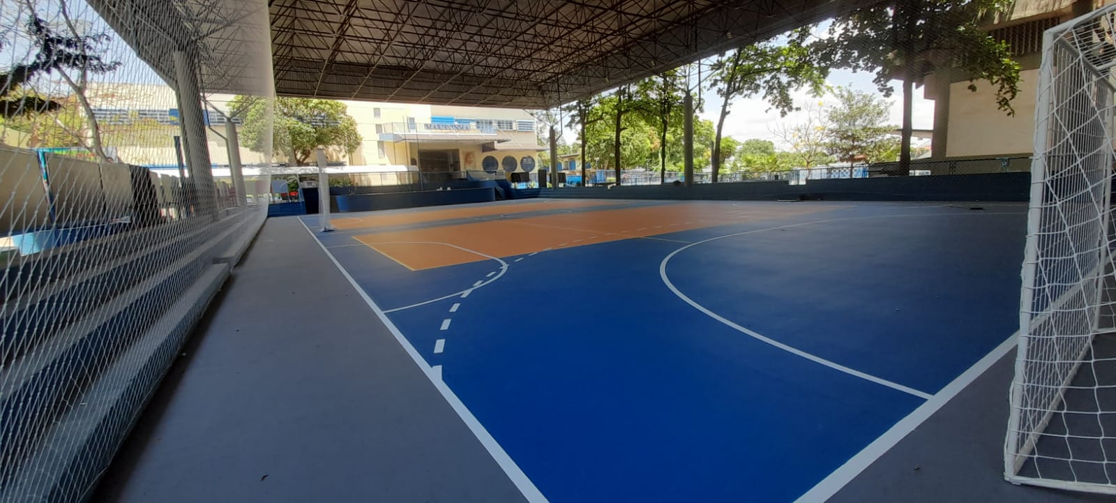 Pinturas e Reformas de Quadras Poliesportivas Santa Maria DF